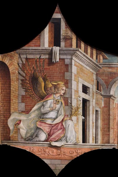 Tríptico de altar, ala izquierda de Carlo Crivelli